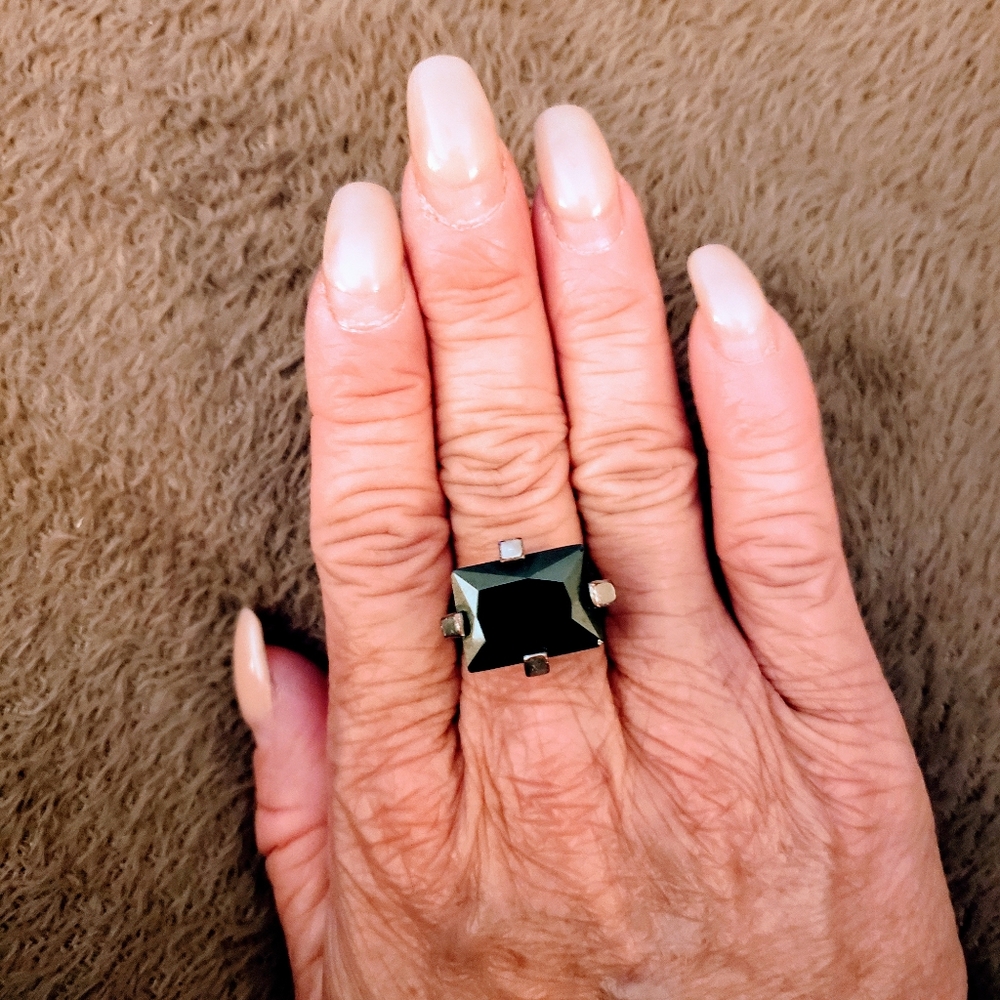 3/$30 or 2/$25 Unique hematite ring